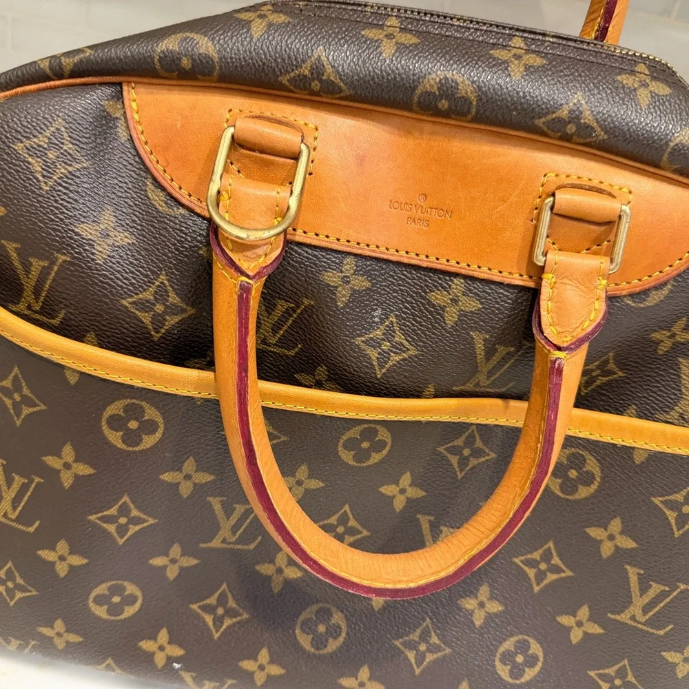 Louis Vuitton Monogram brown and tan Duffel Bag - Picture 2 of 12